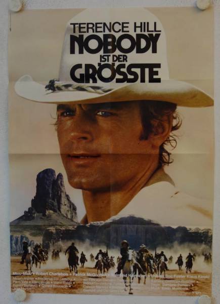 Nobody ist der Grösste originales deutsches Filmplakat